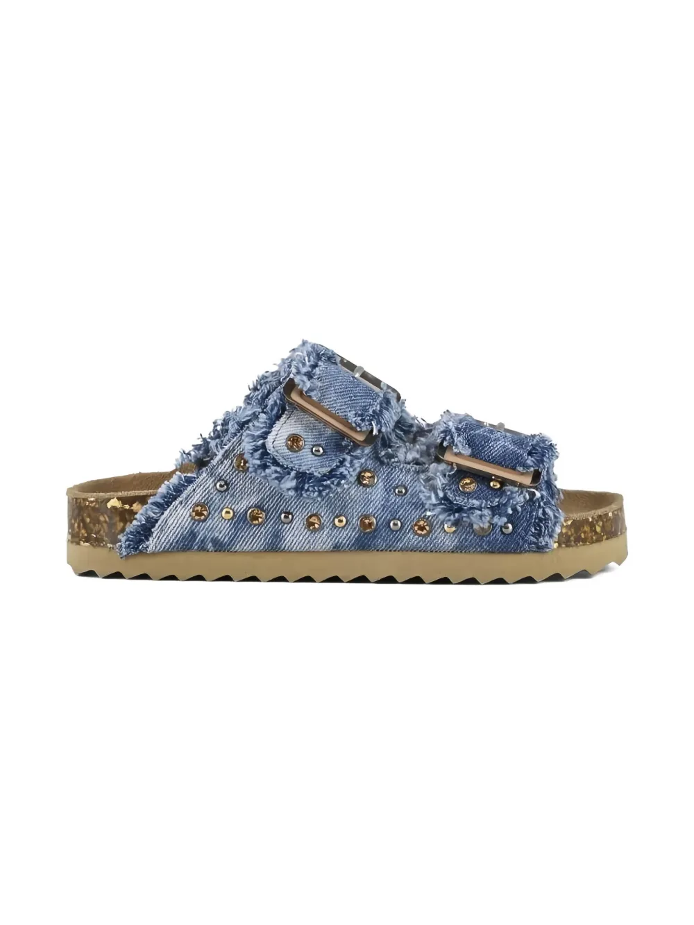 Colors Of California Kids denim sandals Blauw