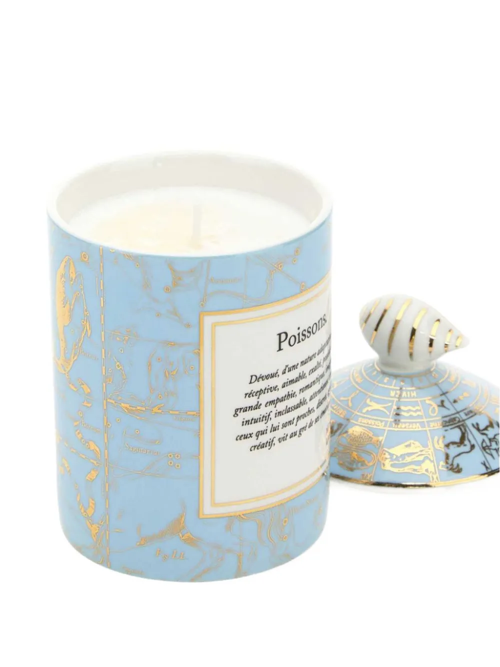 Maison La Bougie Poissons scented candle - Blauw