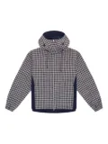 Arte Antwerp reversible plaid jacket - Blue