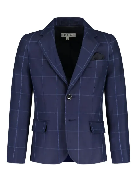 Scapa checked blazer