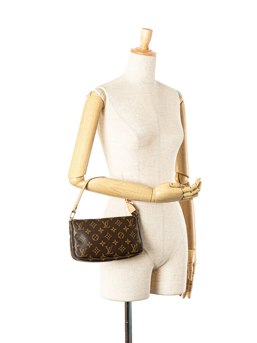 Louis Vuitton Pre-Owned شنطة كتف 'بوشيت أكسسوار' بمونوغرام 2005 | كلاسيكيات | Image 2