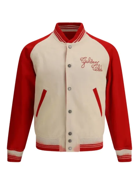 Golden Goose embroidered bomber jacket