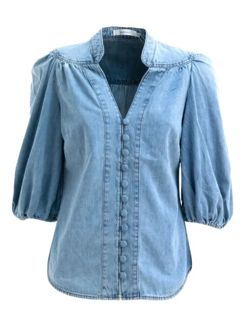 ZIMMERMANN denim blouse