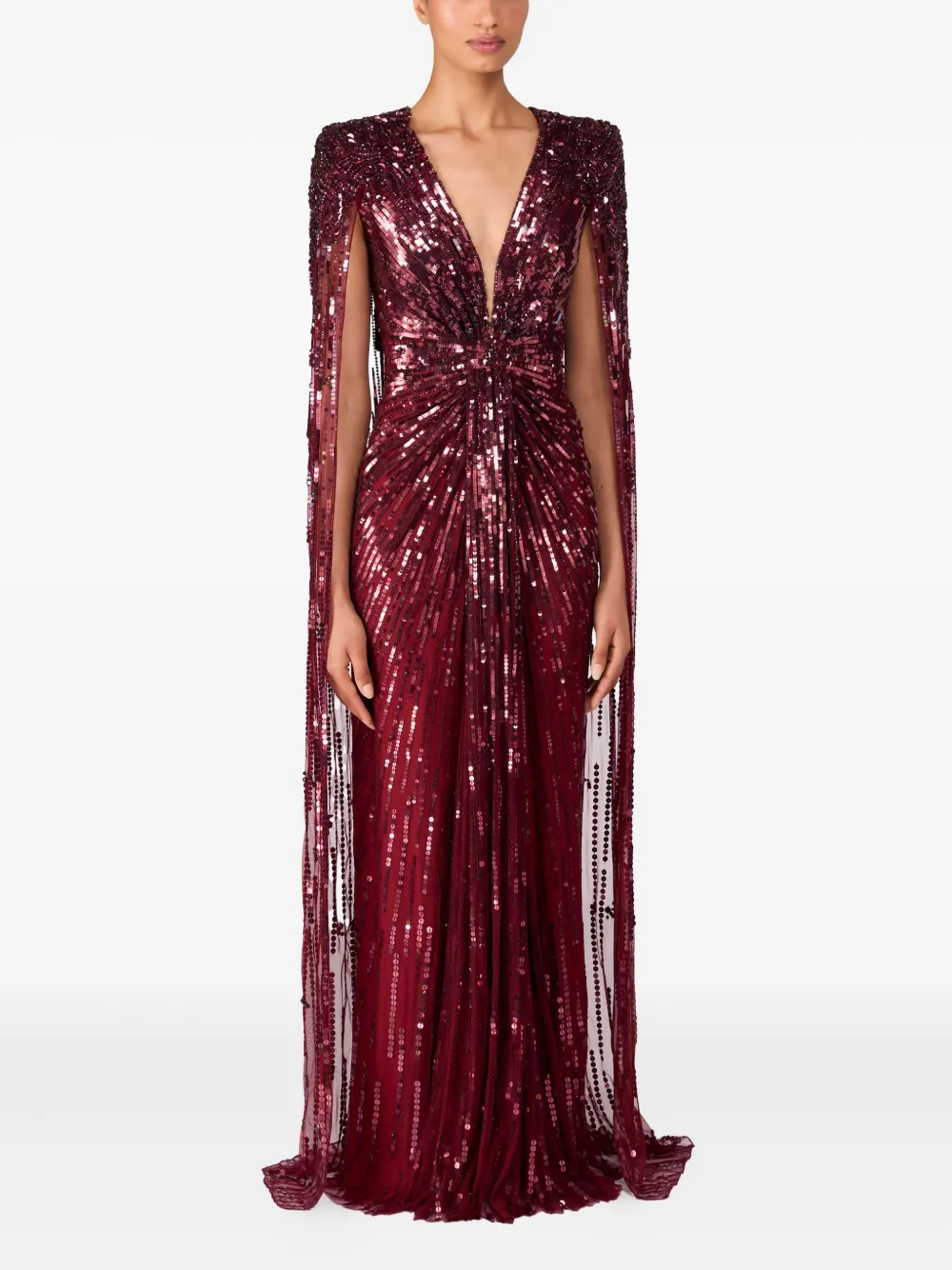 Jenny Packham Gold Rush gown - Rood