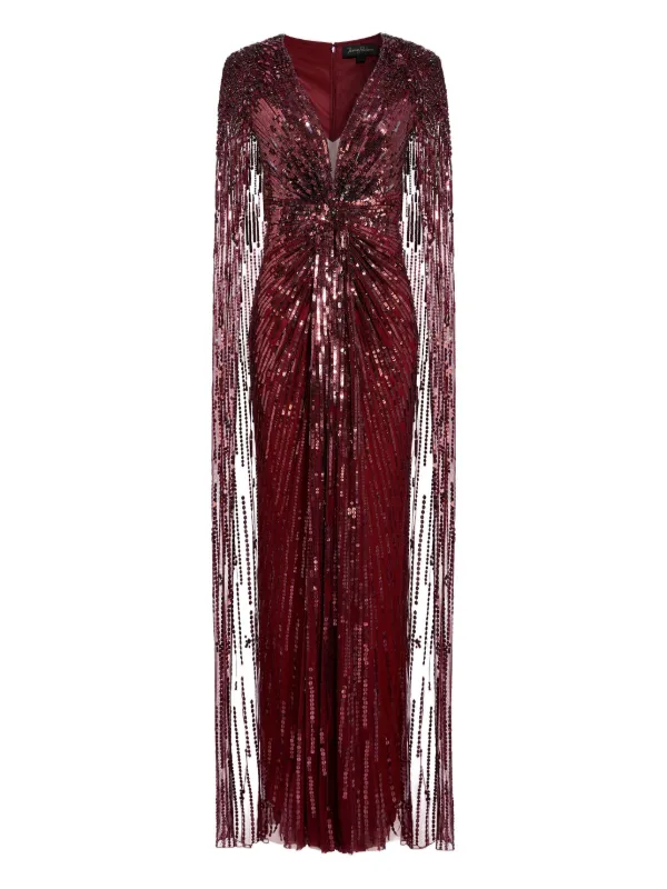 fitted lace wedding dress Karson Dress Red / Medium main image 1