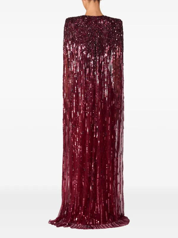 Jenny Packham Gold Rush Gown | Red | FARFETCH Jenny Packham Gold Rush Gown | Red | FARFETCH