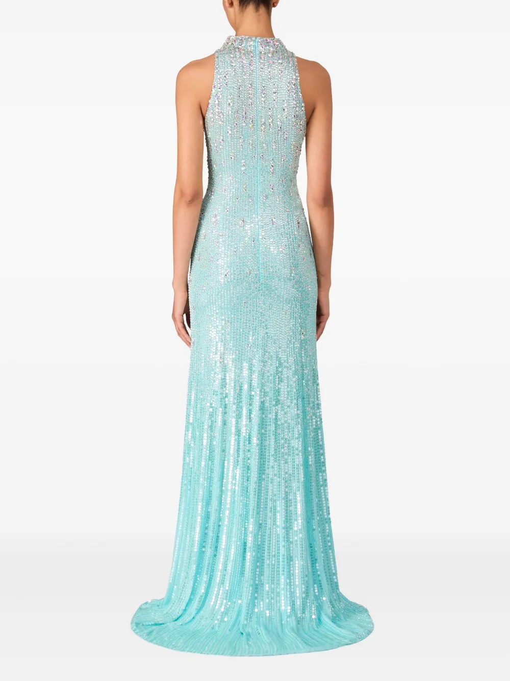 Jenny Packham Benue avondjurk Blauw