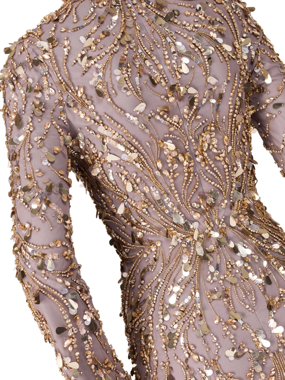 Jenny Packham Kaia avondjurk Grijs