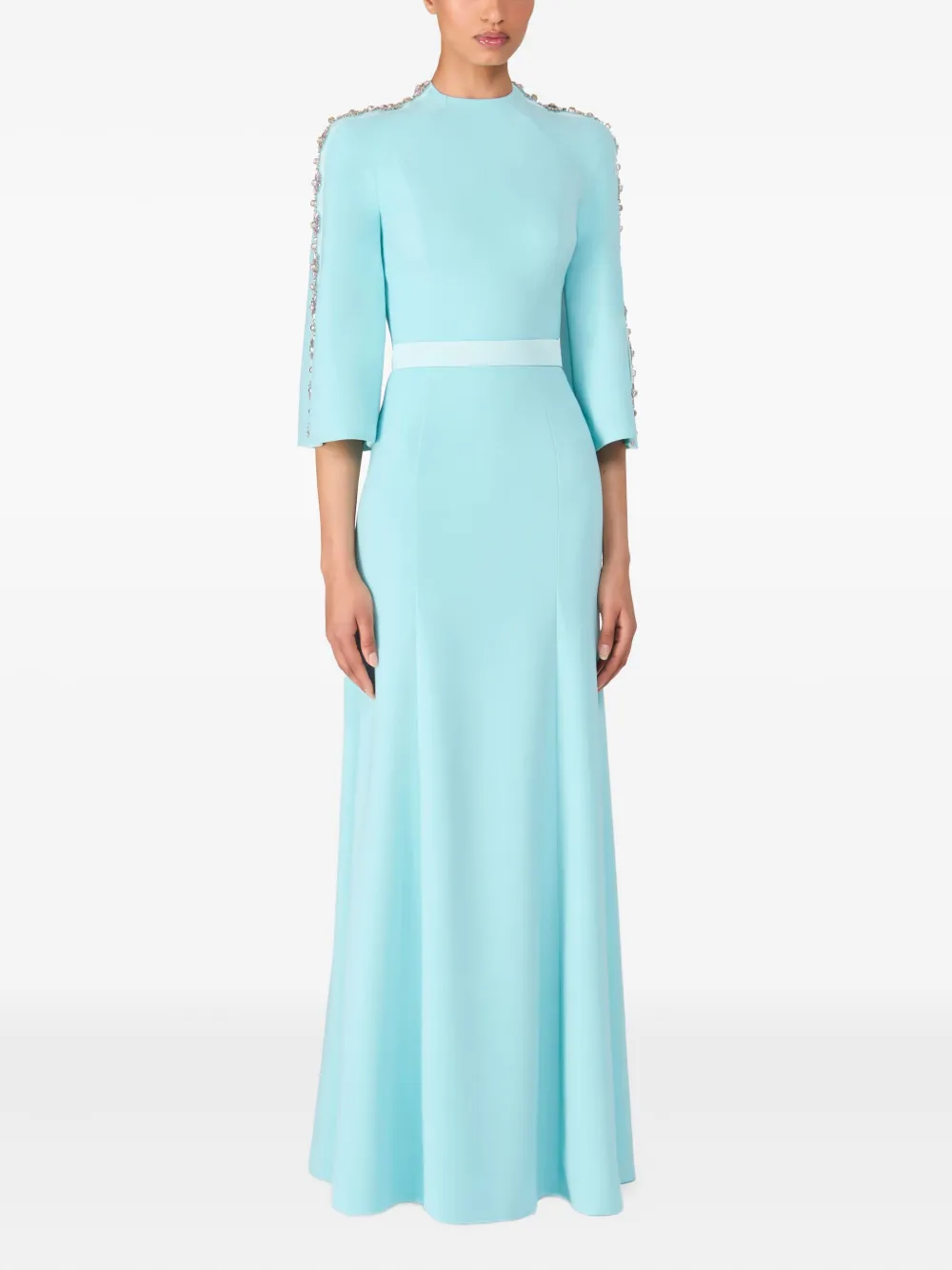 Jenny Packham Mildred maxi-jurk - Blauw