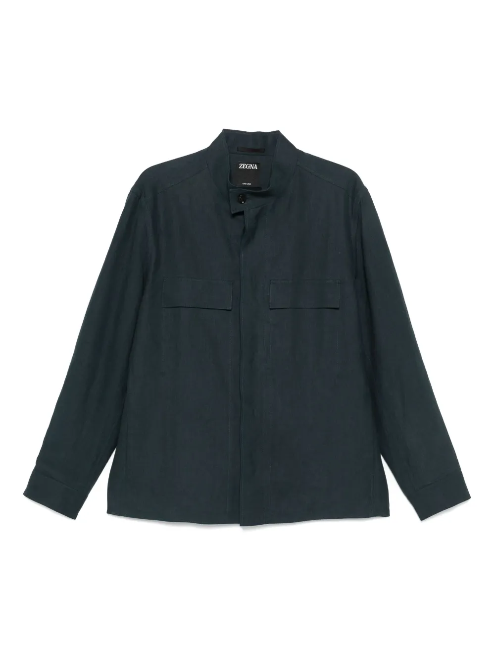 Zegna Oasi shirtjack Blauw