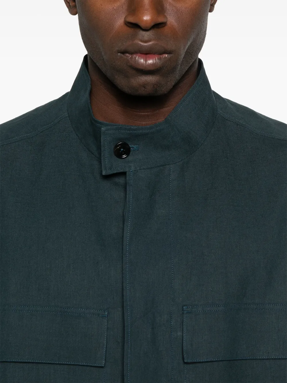 Zegna Oasi shirtjack Blauw