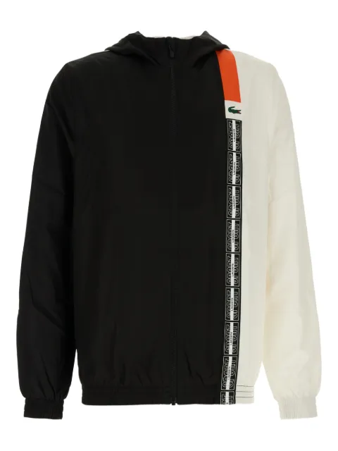 Lacoste cotton hooded jacket
