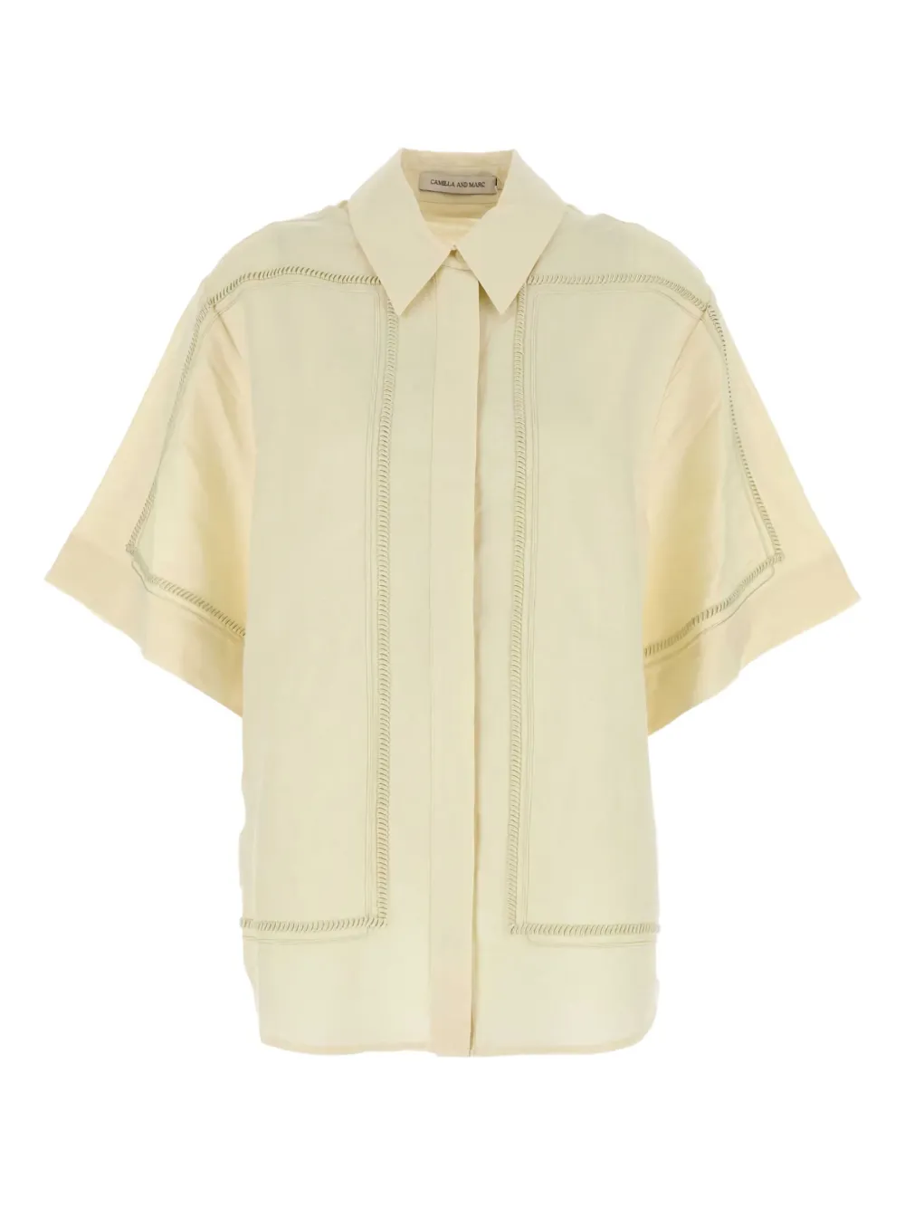 CAMILLA AND MARC Fortuna blouse Geel