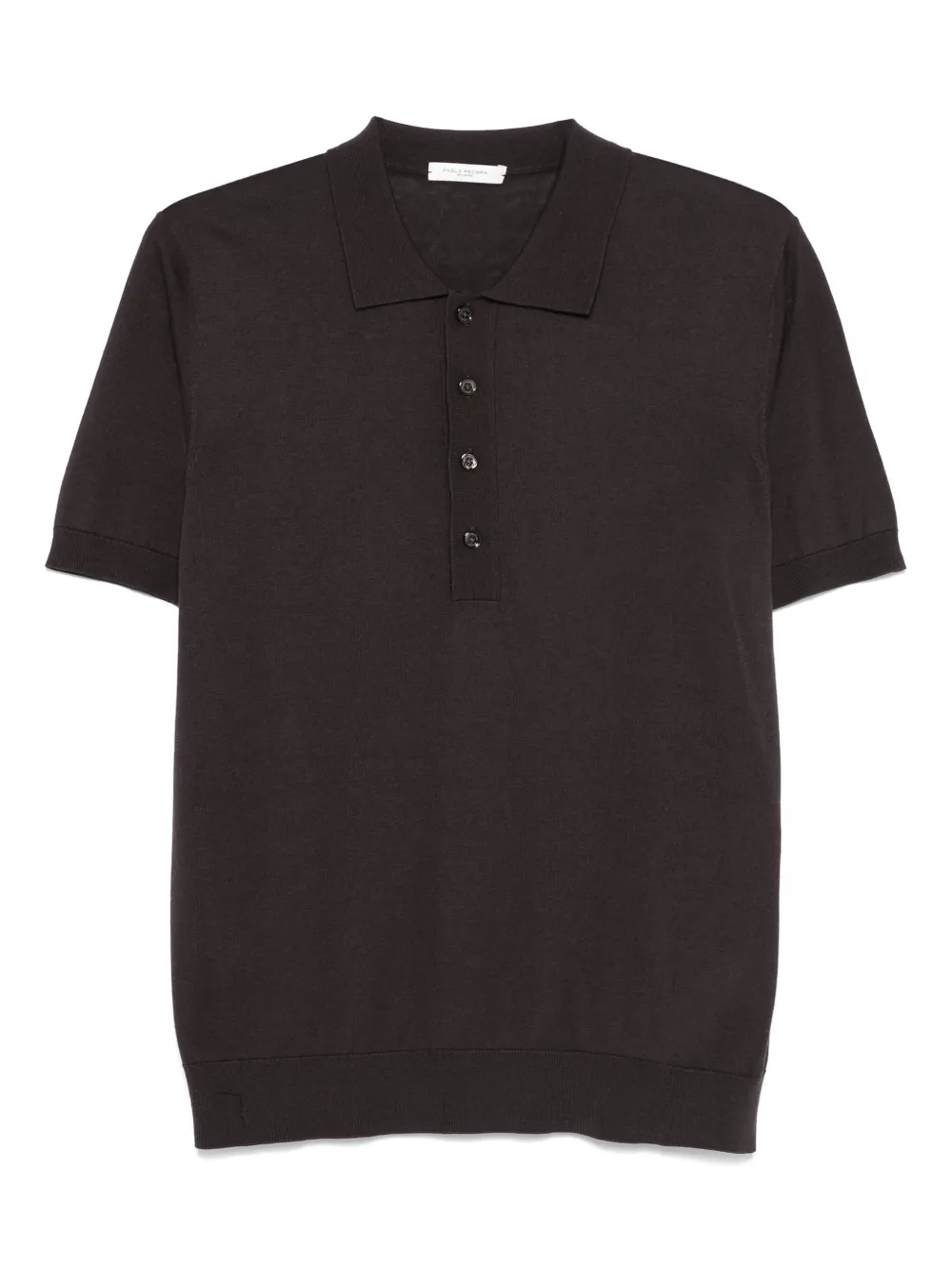 Paolo Pecora Silk-blend Polo Shirt