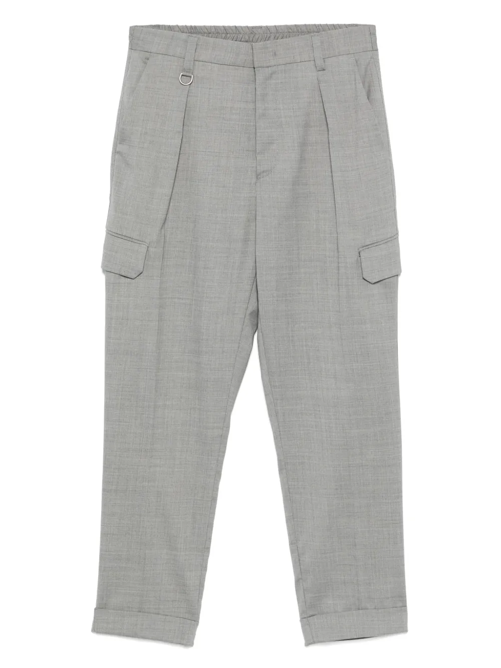 Paolo Pecora pressed-crease trousers | Grey | Image 1