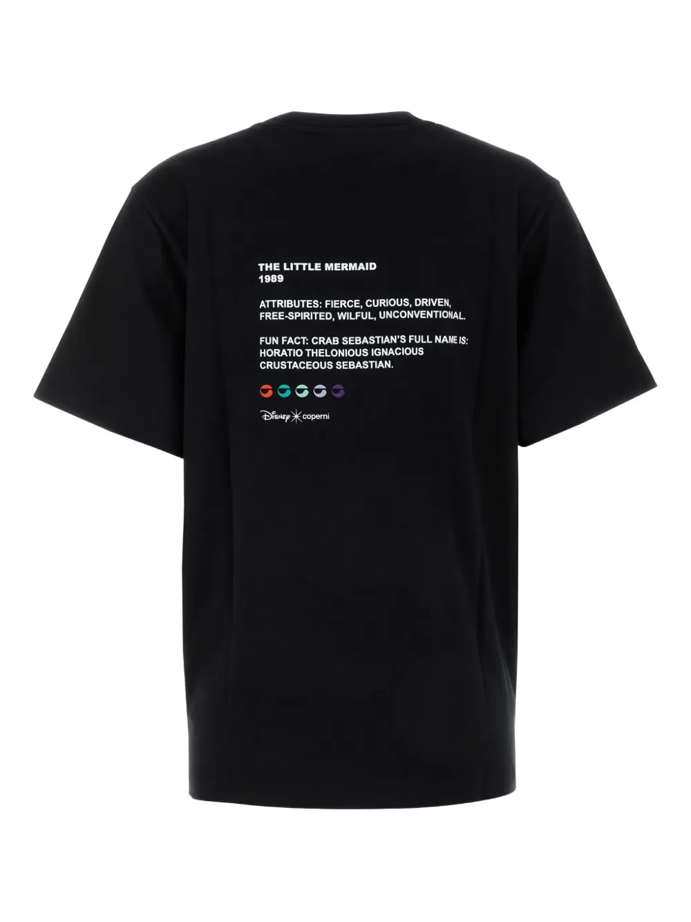 Coperni x Disney Ariel T-shirt Zwart