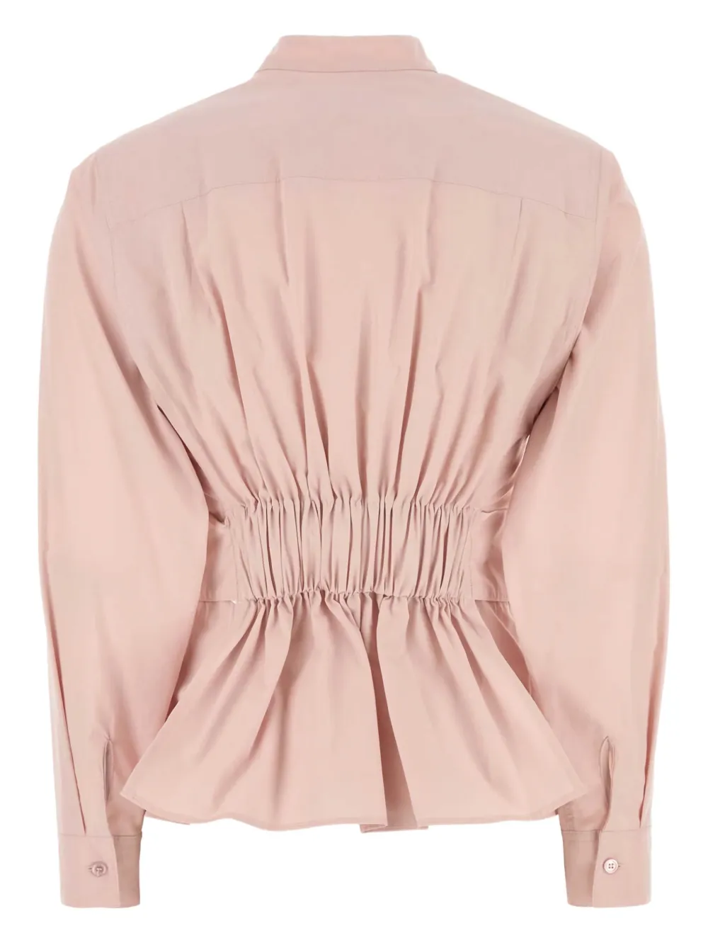Weekend Max Mara cotton blouse - Roze