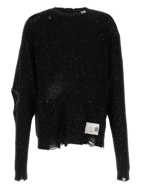 Maison MIHARA YASUHIRO sequin-embellished sweater 