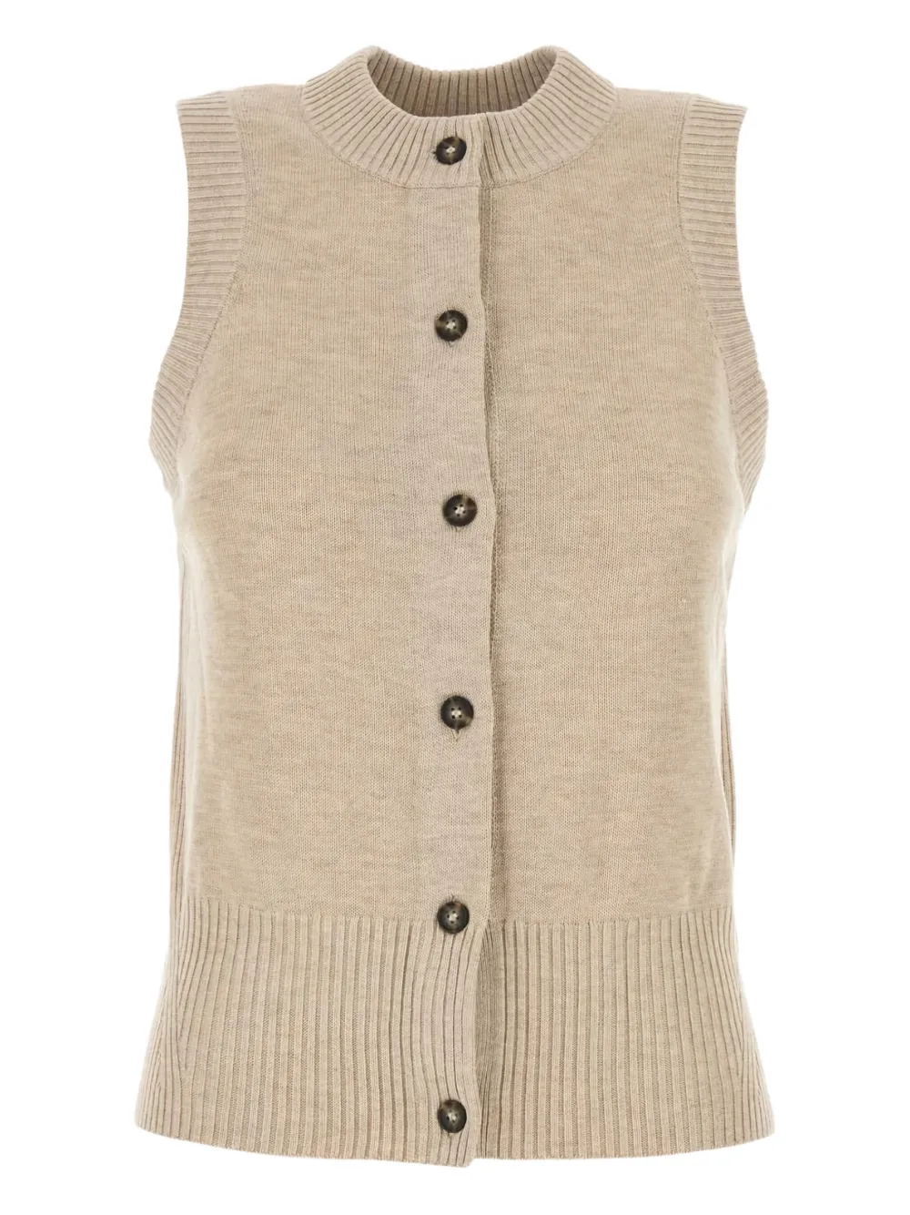 CAMILLA AND MARC stretch-design vest | Neutrals | Image 1
