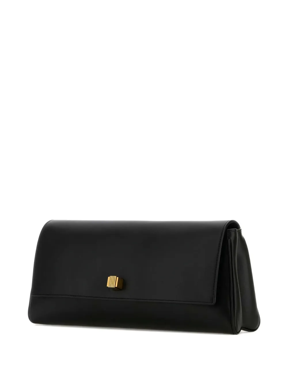 KHAITE Audrey clutch Zwart