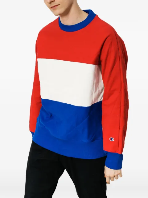Champion quilted-detail sweater