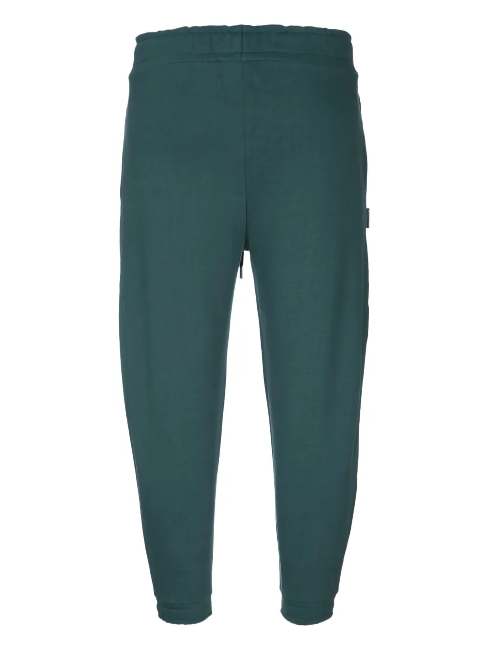 Family First heart-embroidered track pants - Groen