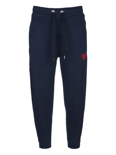 Family First heart-embroidered track pants