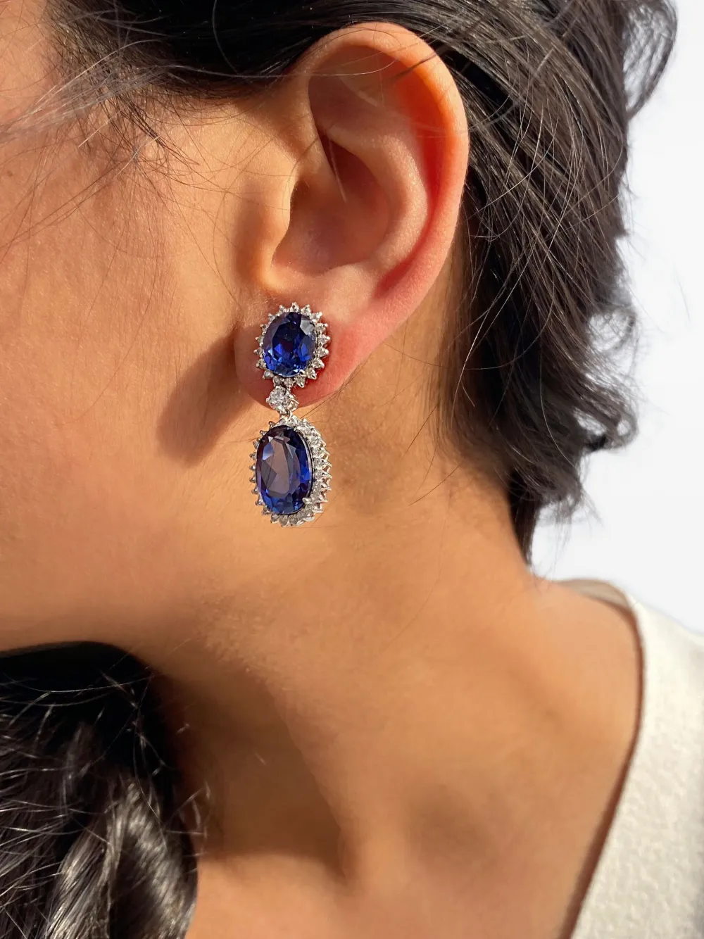 Juwelina Paris Prima Donna earrings - Zilver