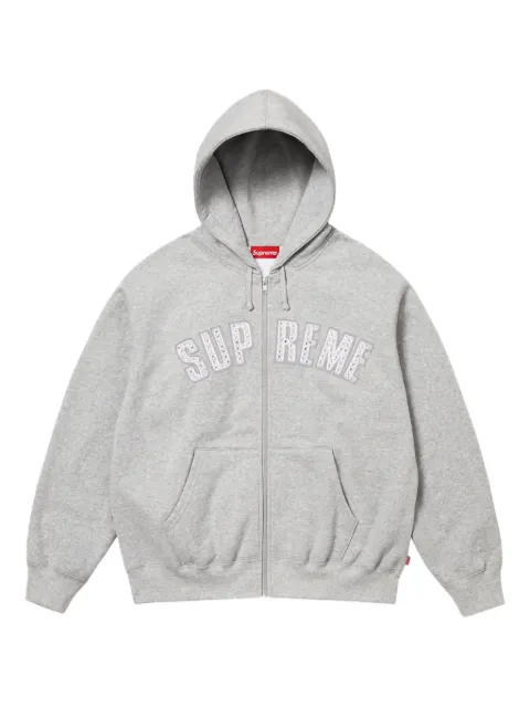 Supreme x B.B Simon® zip-up hoodie 