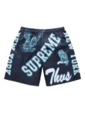 Supreme Varsity mesh shorts - Blue