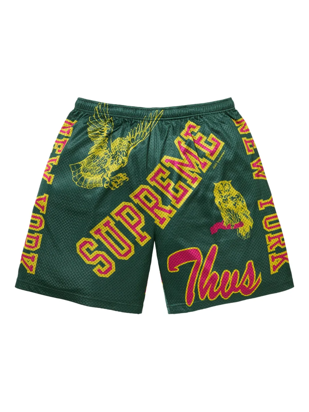 Supreme Varsity mesh shorts | Green | Image 1