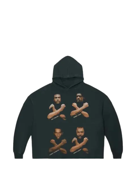 BARRIERS Black Panther graphic-print hoodie