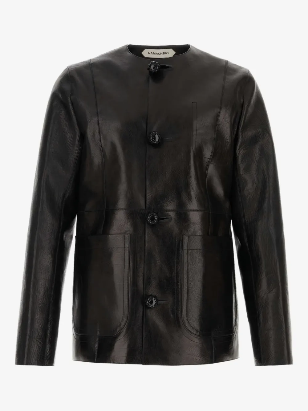 Namacheko chamarra con cuello redondo | negro | Image 1