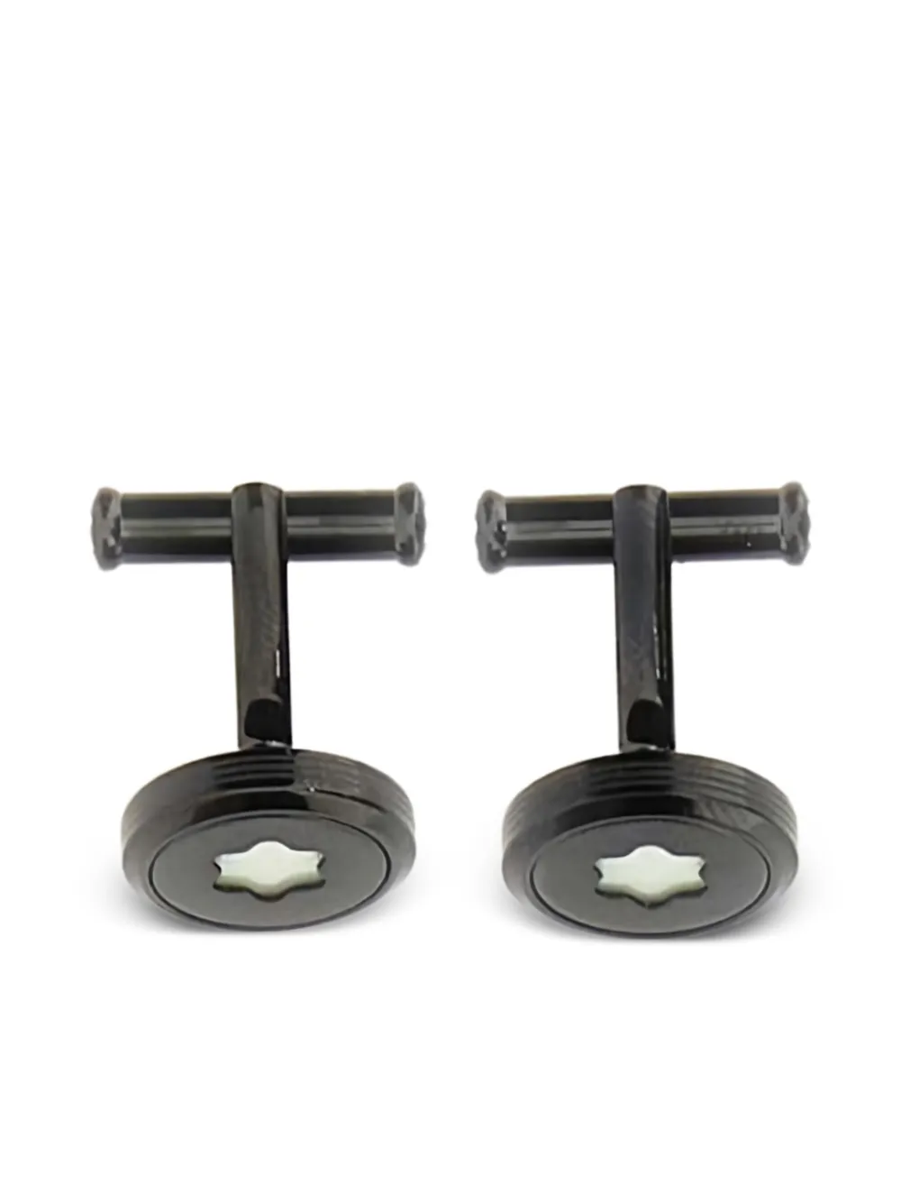 Montblanc Starwalker cufflinks - ブラック Montblanc Starwalker cufflinks - ブラック