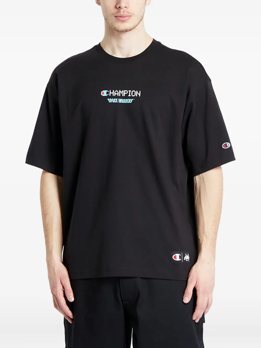 Champion Camiseta x Space Invaders | Preto | Image 1