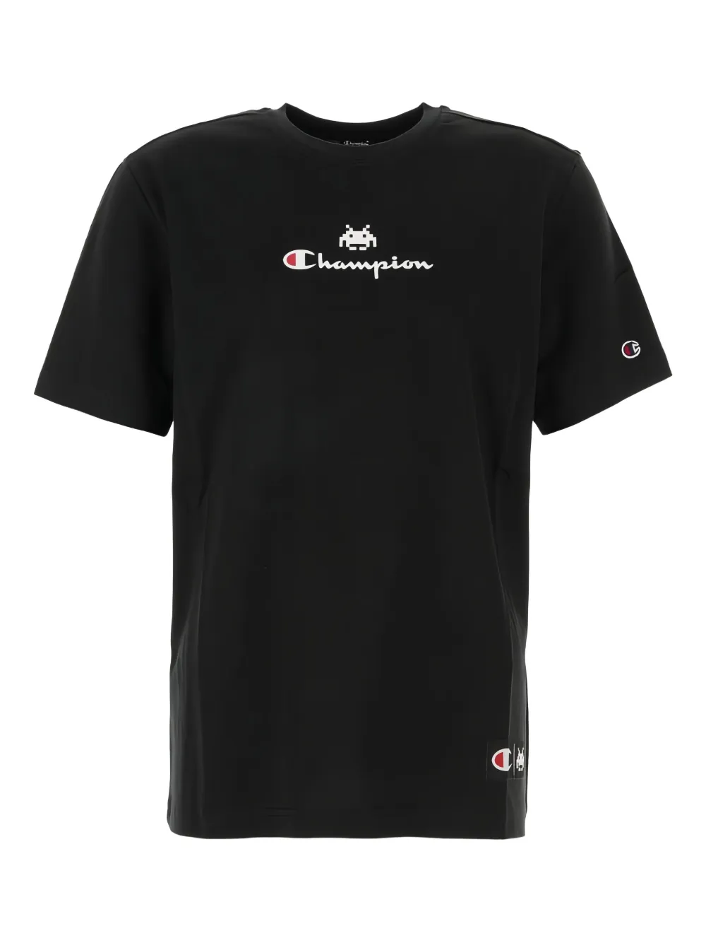 Champion logo-print T-shirt | Black | Image 1