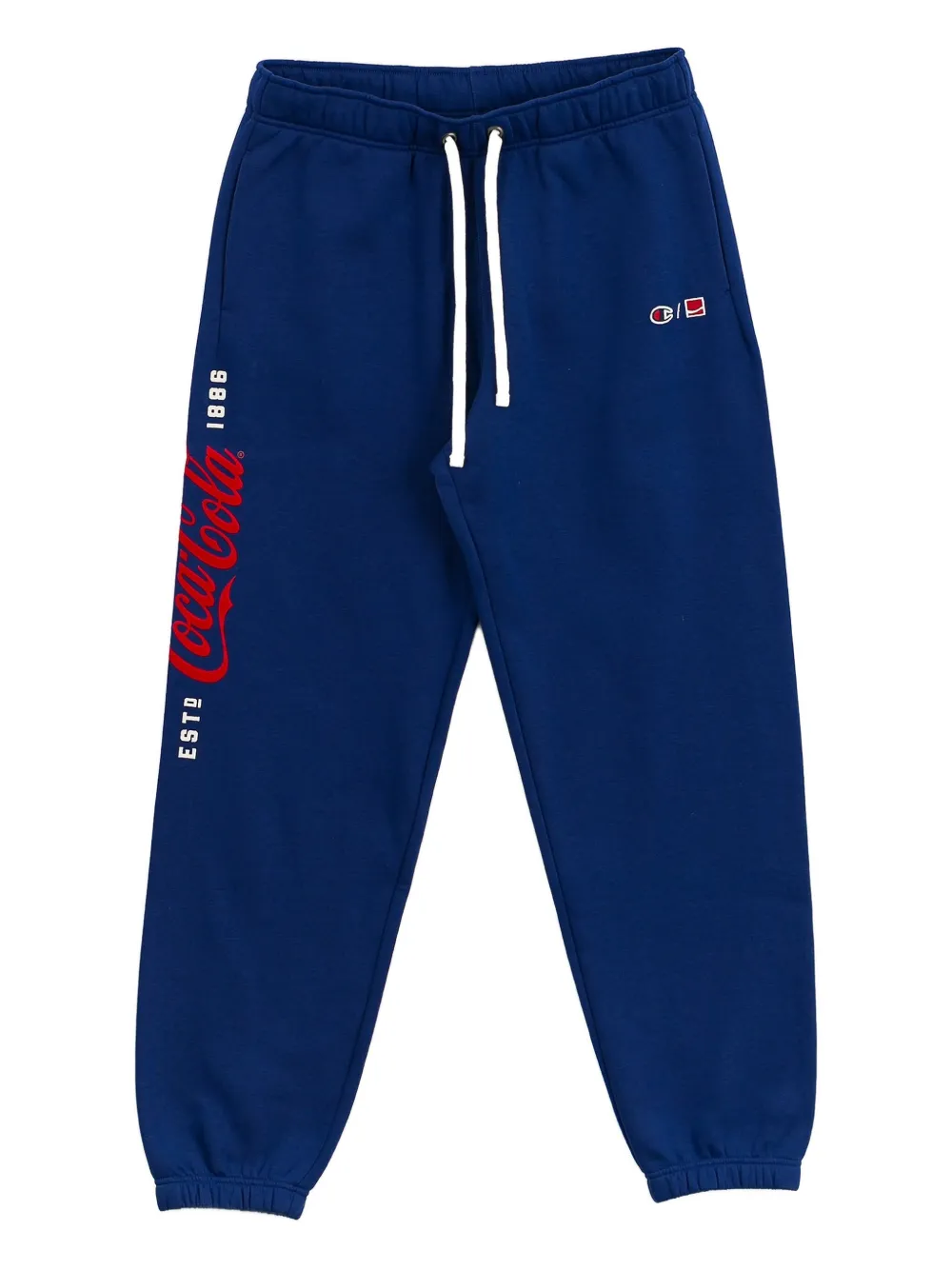 Champion x Coca-Cola logo track pants | Blue | Image 1