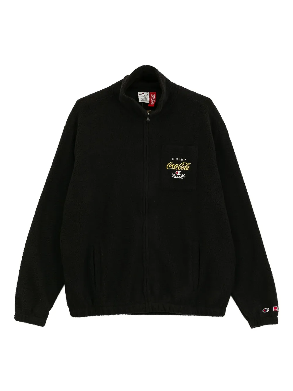 Champion x Coca Cola ジップ セーター - ブラック