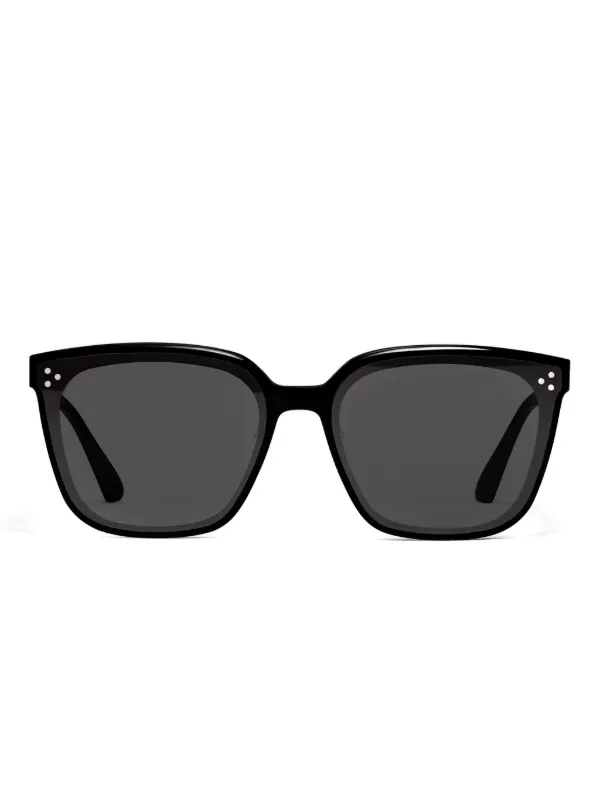 GENTLE MONSTER ブラック サングラス Gentle Monster ロゴ サングラス | ブラック | FARFETCH JP