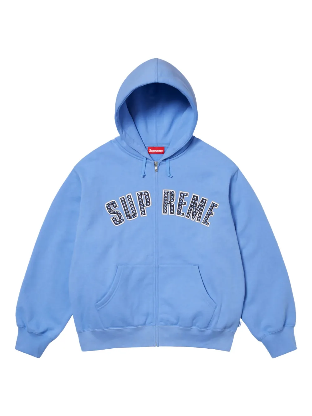 Supreme x B.B Simon® zip-up hoodie - ブルー Supreme x B.B Simon® zip-up hoodie - ブルー