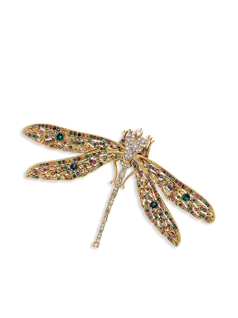 Kenneth Jay Lane Dragonfly Anstecknadel | Gold | Image 1