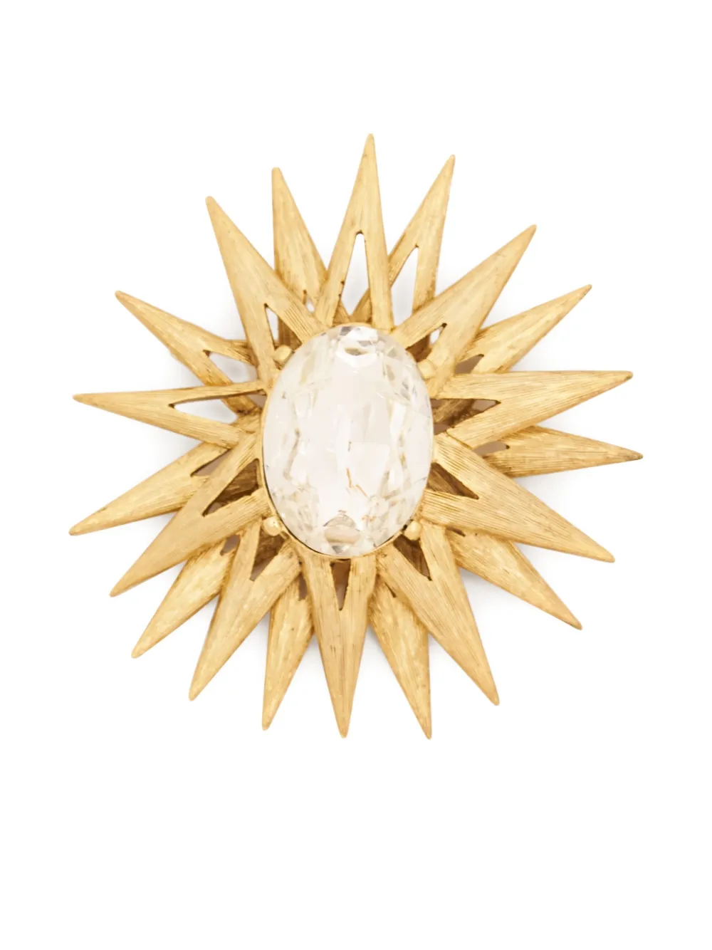 Kenneth Jay Lane Starburst pin | Gold | Image 1