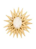 Kenneth Jay Lane Starburst pin - Gold