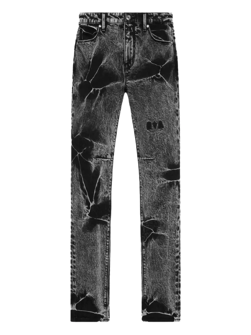 Bryant I Flower Acid Wash "Grey" jeans
