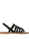 K. Jacques Homere leather ankle-strap sandals - Black