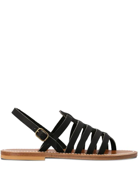 K. Jacques Homere leather ankle-strap sandals