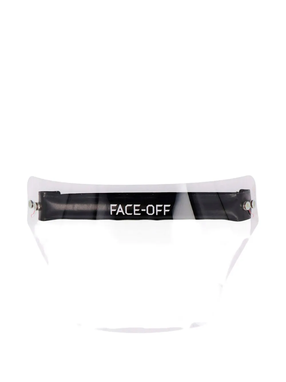FACE-OFF transparent visor | White | Image 1
