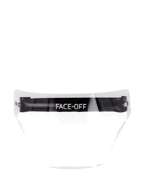FACE-OFF transparent visor