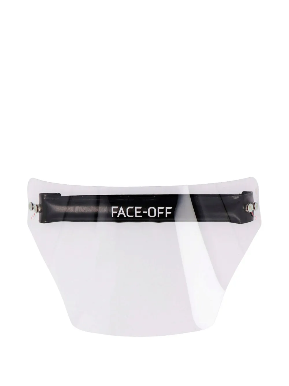 FACE-OFF transparent visor | White | Image 1