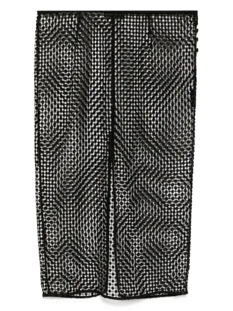 Kiki de Montparnasse pointelle midi skirt